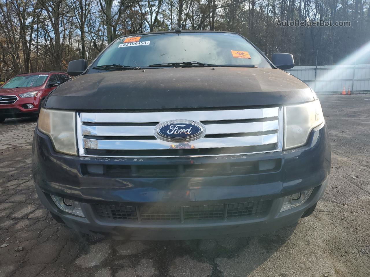 2008 Ford Edge Limited Blue vin: 2FMDK39C58BA06473