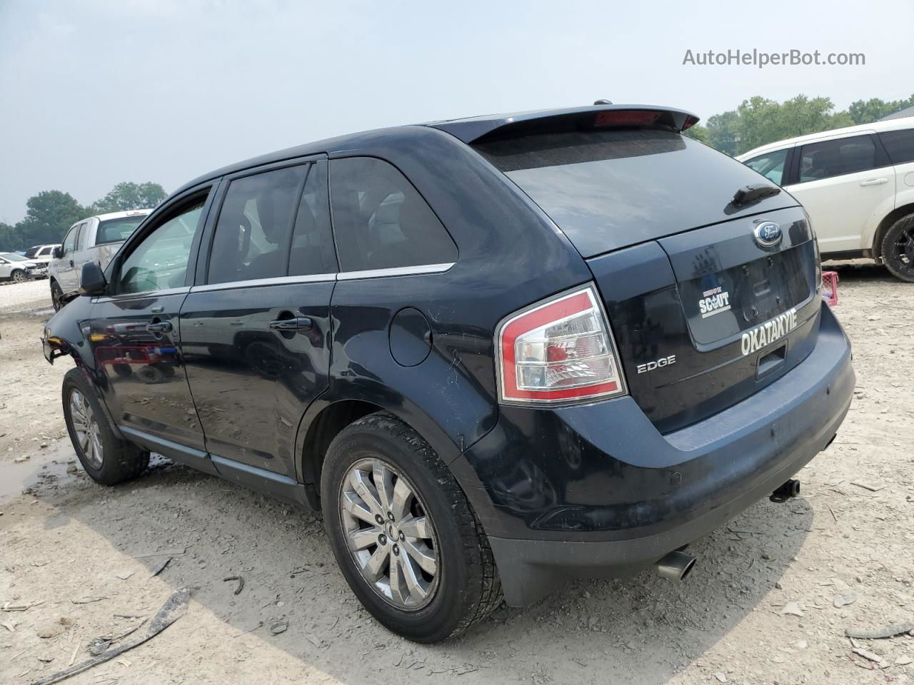 2008 Ford Edge Limited Черный vin: 2FMDK39C58BA41062