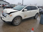 2008 Ford Edge Limited White vin: 2FMDK39C58BA86180