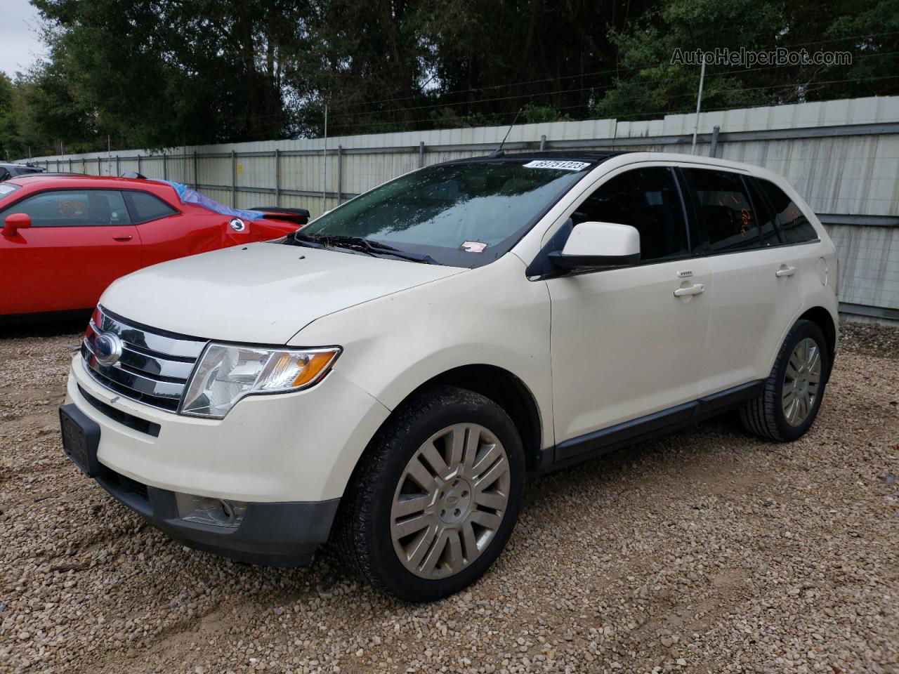 2008 Ford Edge Limited Белый vin: 2FMDK39C58BA87796