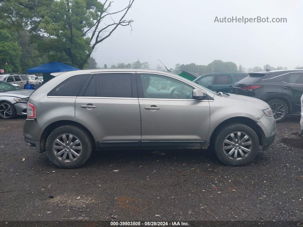 2008 Ford Edge Limited Silver vin: 2FMDK39C58BA91119