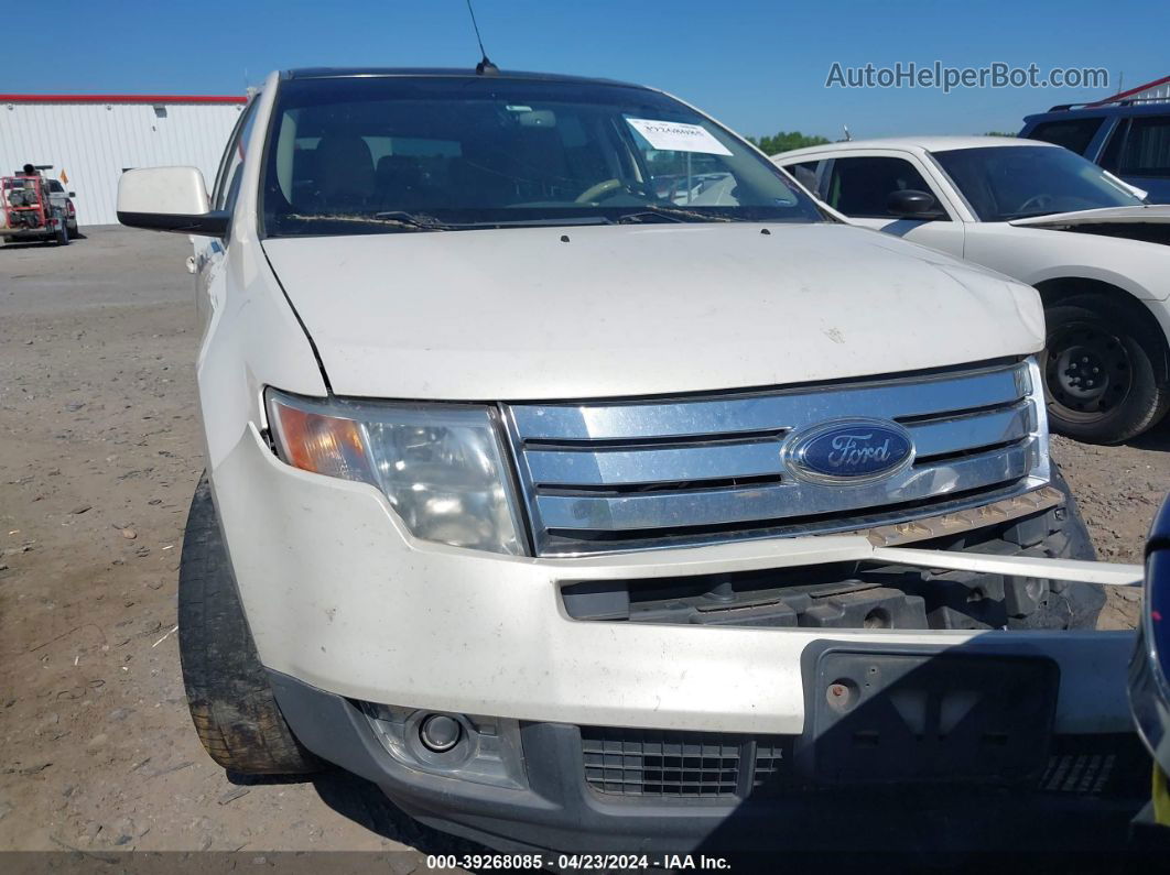 2008 Ford Edge Limited White vin: 2FMDK39C58BB31456