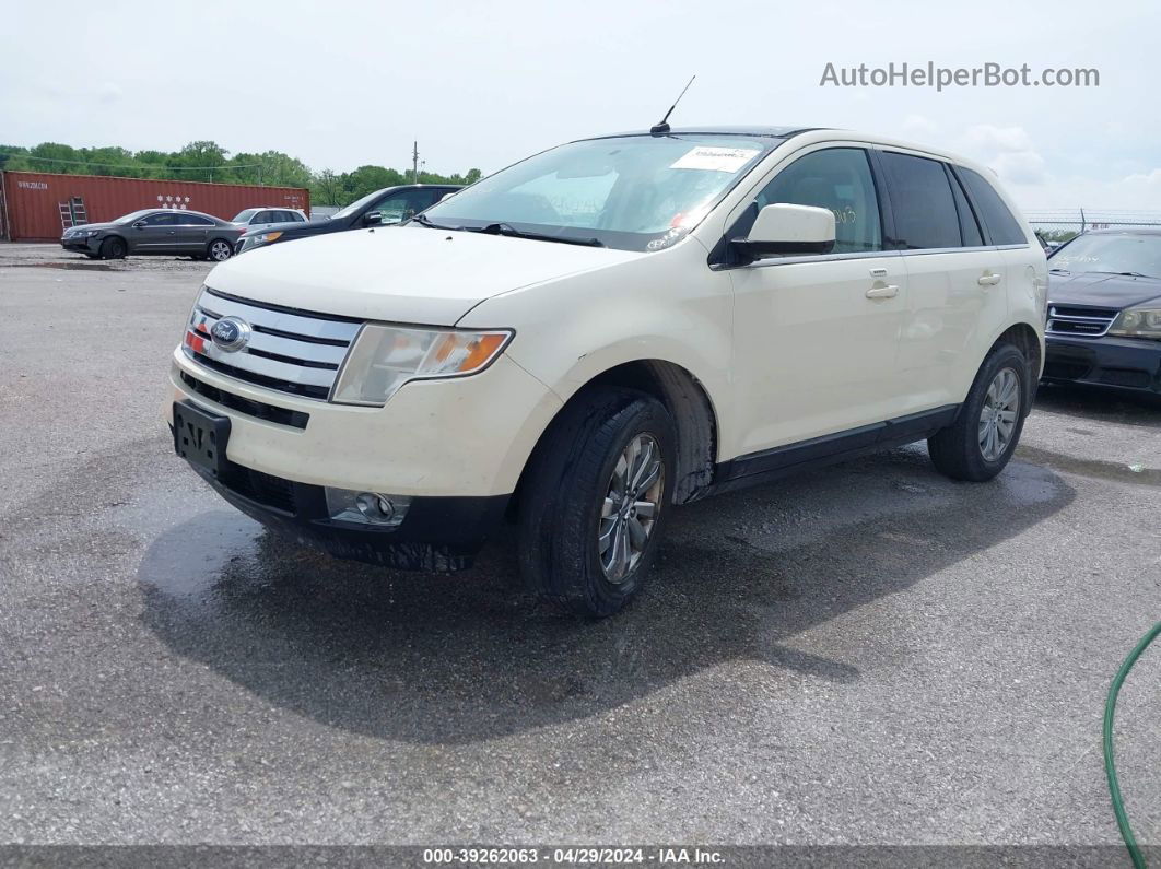 2008 Ford Edge Limited White vin: 2FMDK39C58BB31957