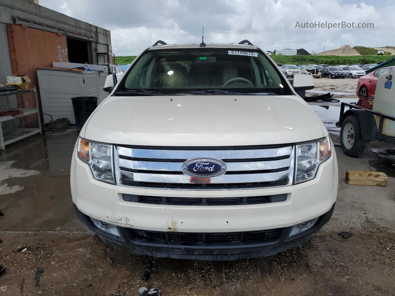 2008 Ford Edge Limited Cream vin: 2FMDK39C58BB36771