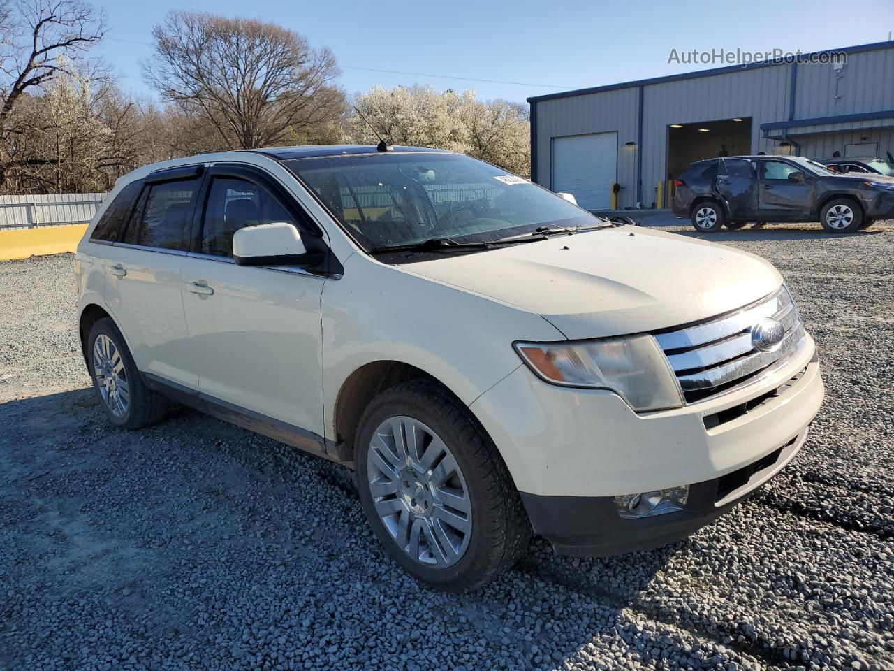 2008 Ford Edge Limited Белый vin: 2FMDK39C58BB48192