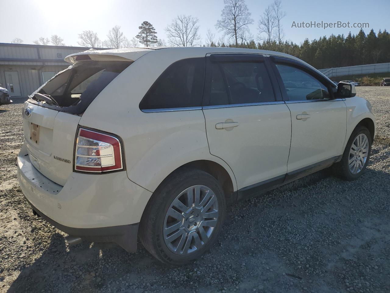 2008 Ford Edge Limited Белый vin: 2FMDK39C58BB48192