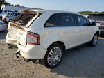 2008 Ford Edge Limited White vin: 2FMDK39C68BA13755