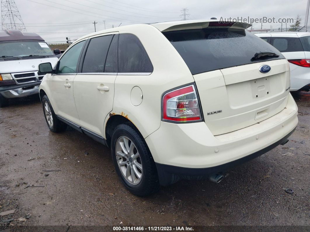 2008 Ford Edge Limited White vin: 2FMDK39C68BA23380