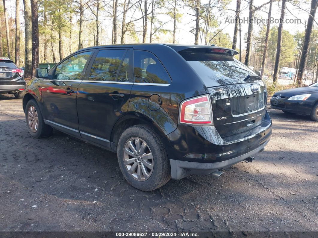 2008 Ford Edge Limited Black vin: 2FMDK39C68BA24819