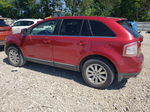 2008 Ford Edge Limited Red vin: 2FMDK39C68BA42186