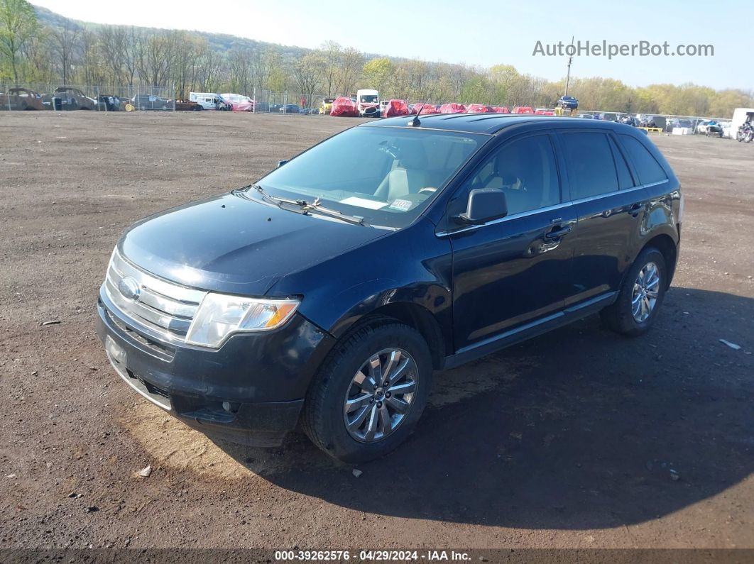 2008 Ford Edge Limited Blue vin: 2FMDK39C68BA70103