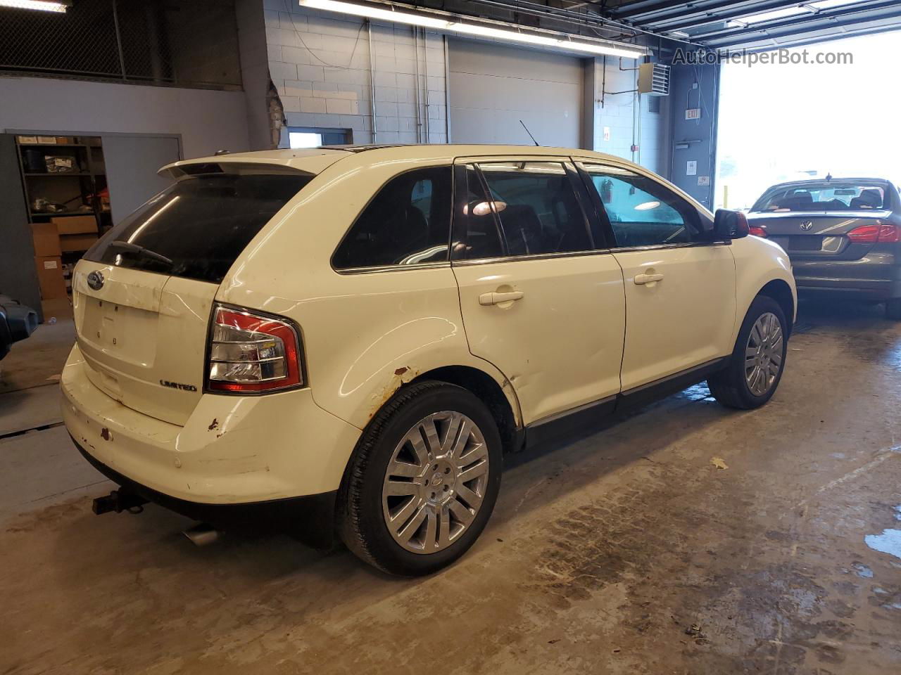 2008 Ford Edge Limited White vin: 2FMDK39C68BB27223