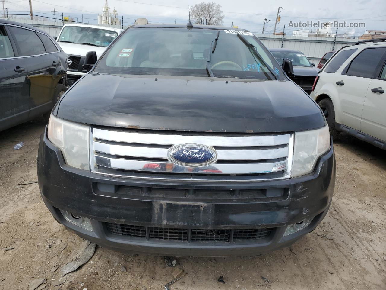 2008 Ford Edge Limited Черный vin: 2FMDK39C88BA49429