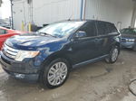 2008 Ford Edge Limited Blue vin: 2FMDK39C88BA70247