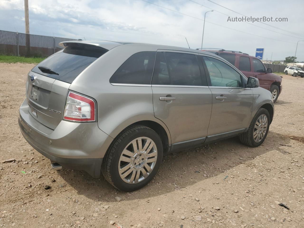 2008 Ford Edge Limited Gray vin: 2FMDK39C88BA98369