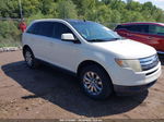 2008 Ford Edge Limited White vin: 2FMDK39C88BB31306