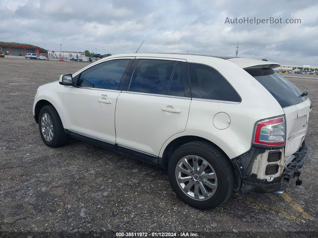 2008 Ford Edge Limited White vin: 2FMDK39C98BA14169