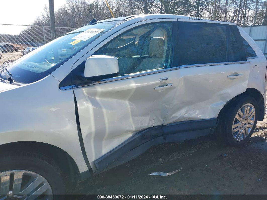 2008 Ford Edge Limited Cream vin: 2FMDK39CX8BA18442