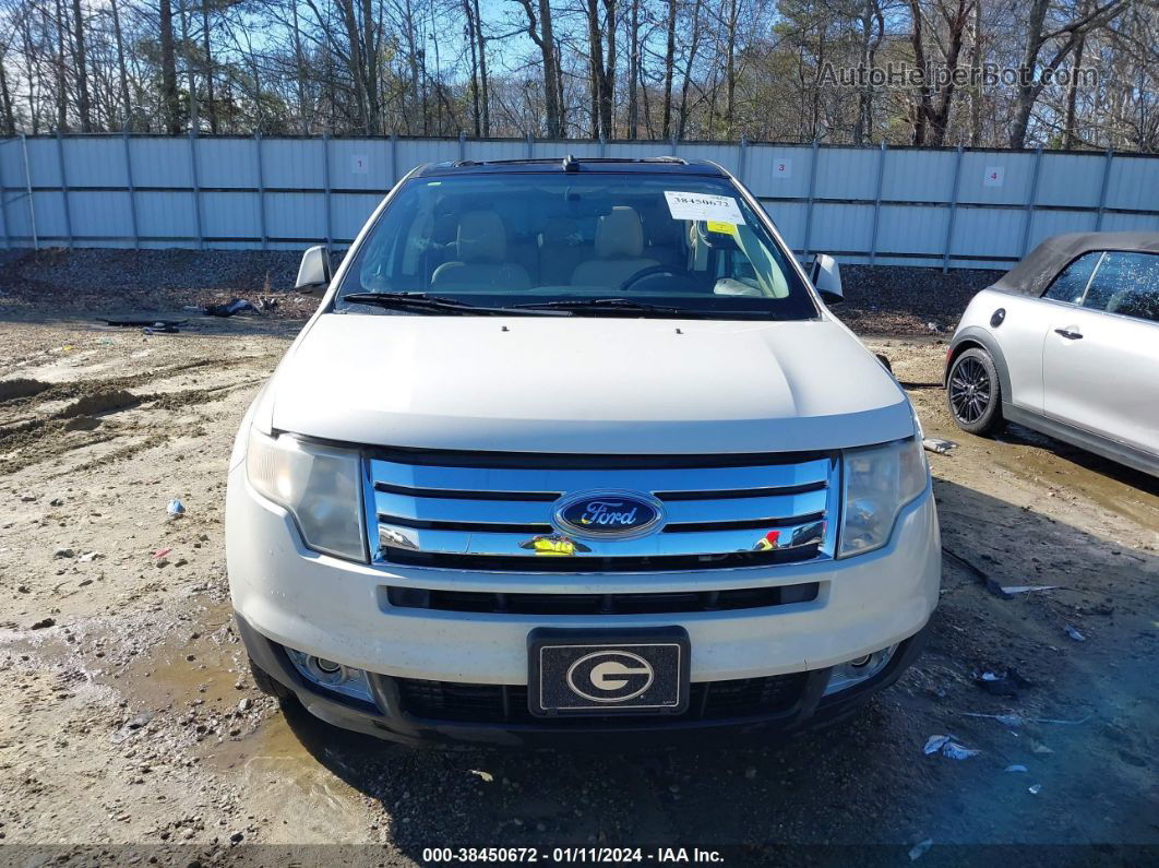 2008 Ford Edge Limited Cream vin: 2FMDK39CX8BA18442