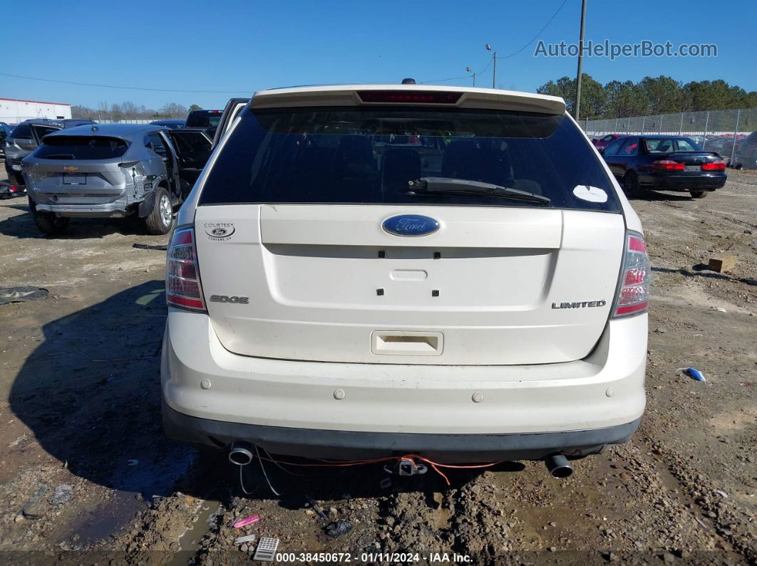 2008 Ford Edge Limited Cream vin: 2FMDK39CX8BA18442