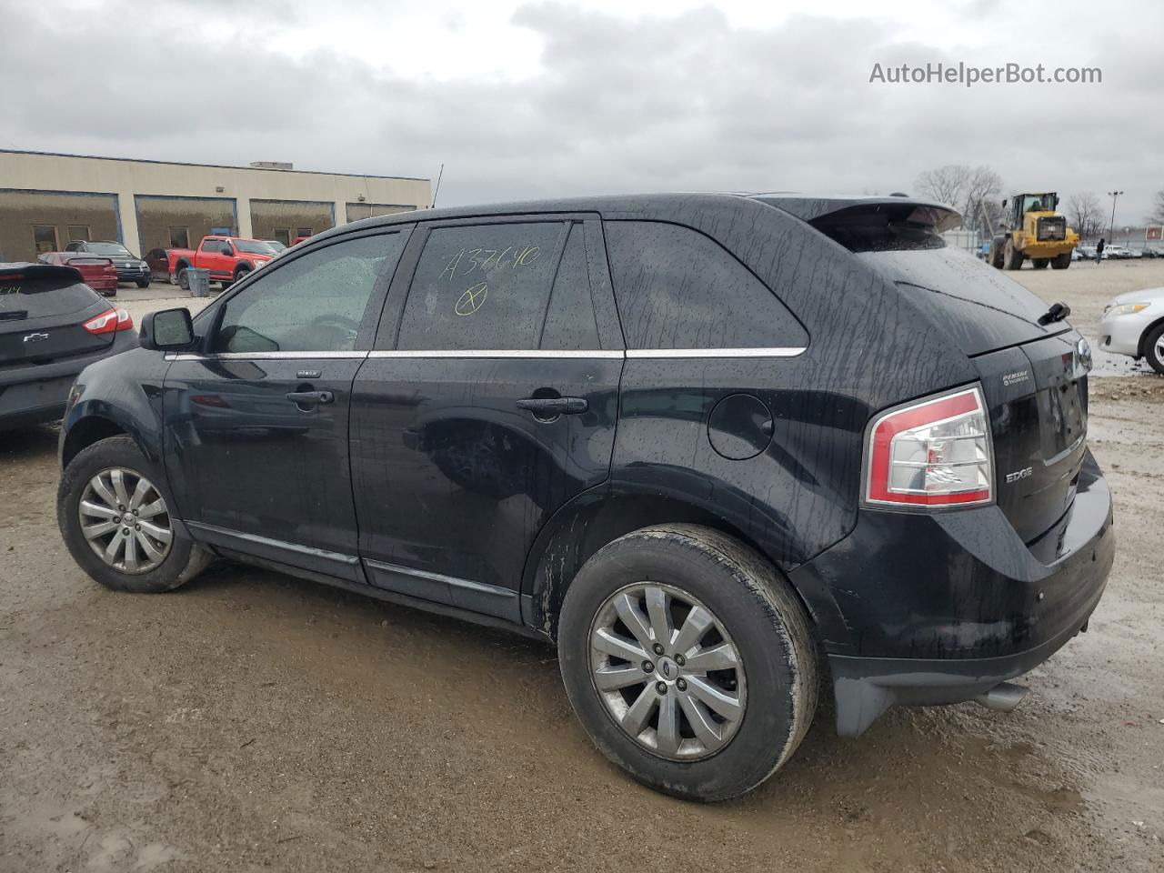 2008 Ford Edge Limited Black vin: 2FMDK39CX8BA37640