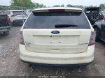 2008 Ford Edge Limited White vin: 2FMDK39CX8BB39374