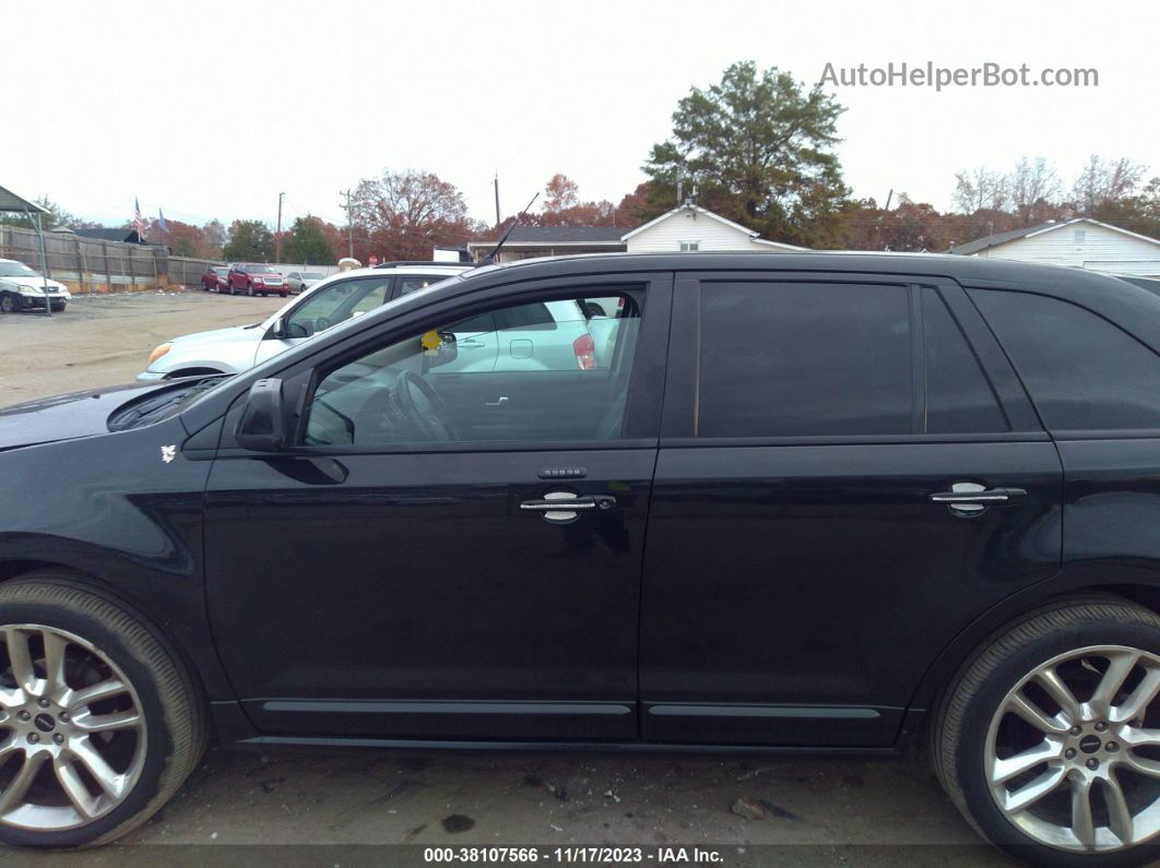 2010 Ford Edge Sport Black vin: 2FMDK3AC3ABA70299