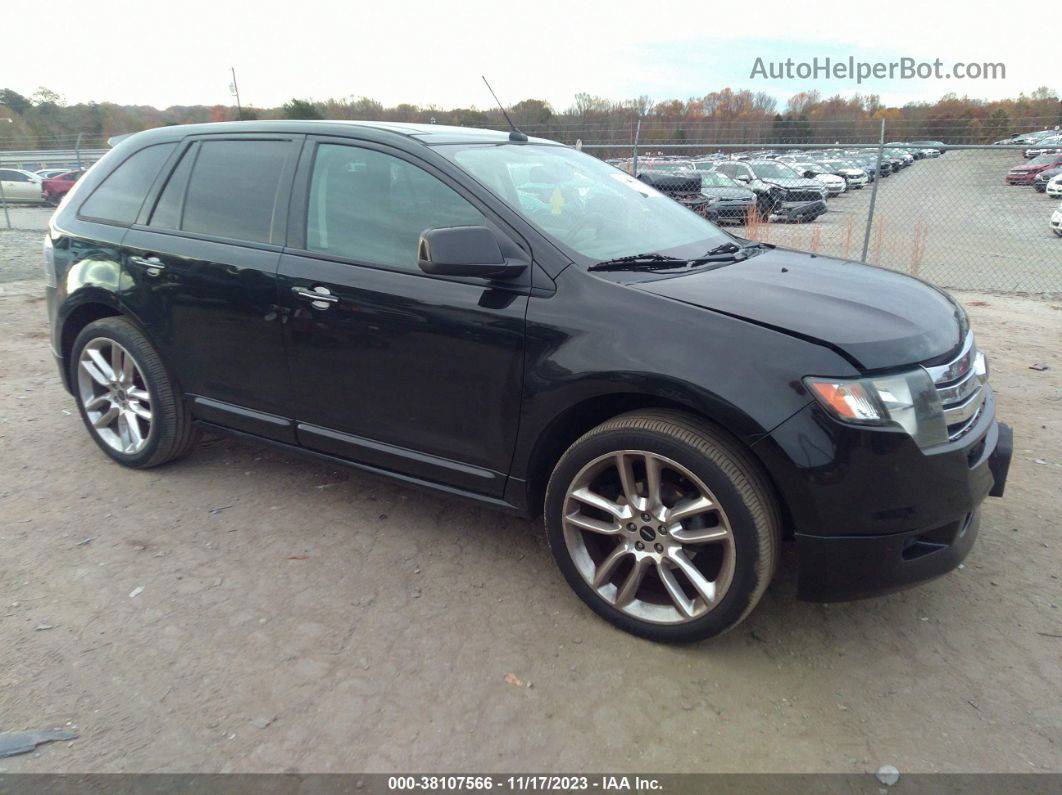 2010 Ford Edge Sport Black vin: 2FMDK3AC3ABA70299