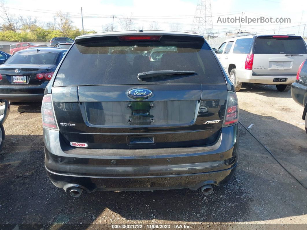 2010 Ford Edge Sport Черный vin: 2FMDK3AC6ABA15703