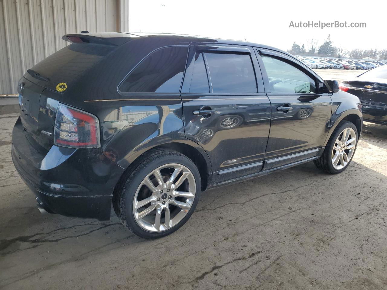 2010 Ford Edge Sport Black vin: 2FMDK3AC7ABB27085