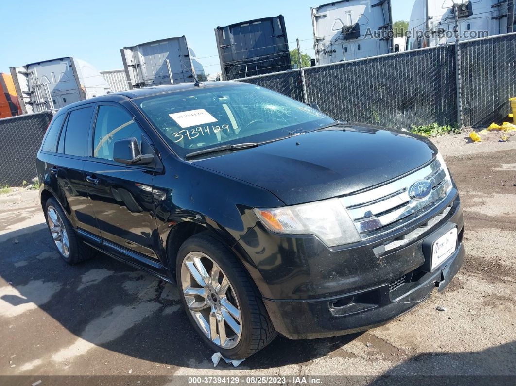 2010 Ford Edge Sport Black vin: 2FMDK3AC9ABB05525