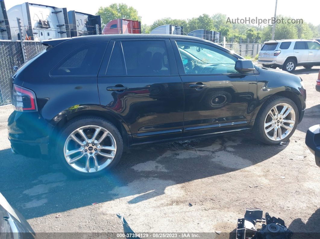 2010 Ford Edge Sport Черный vin: 2FMDK3AC9ABB05525