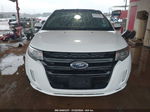 2014 Ford Edge Sport White vin: 2FMDK3AK0EBB19276