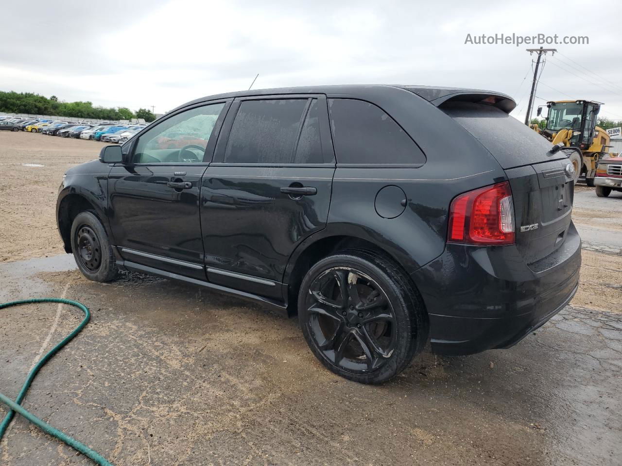 2014 Ford Edge Sport Black vin: 2FMDK3AK6EBB52587