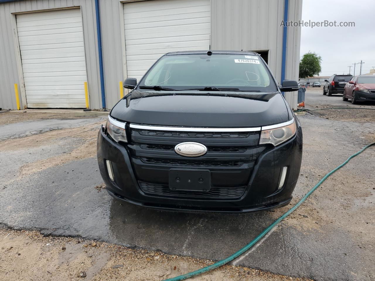 2014 Ford Edge Sport Black vin: 2FMDK3AK6EBB52587