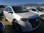 2014 Ford Edge Sport White vin: 2FMDK3AK9EBA05051