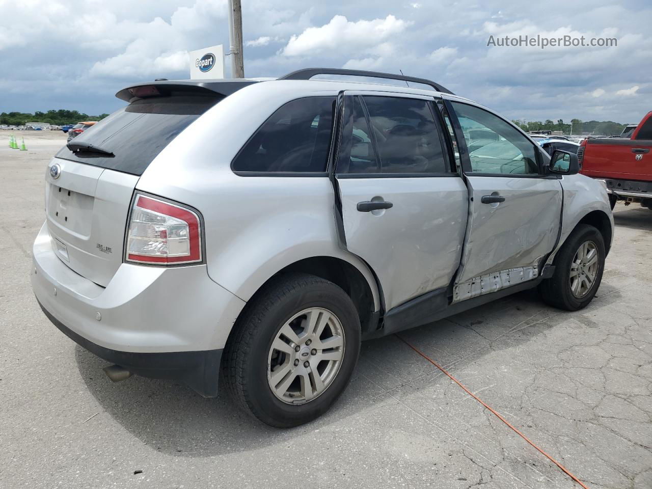 2010 Ford Edge Se Silver vin: 2FMDK3GC0ABB47931