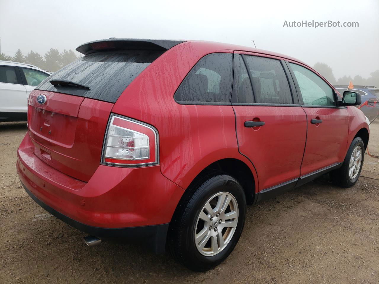 2010 Ford Edge Se Red vin: 2FMDK3GC0ABB65216