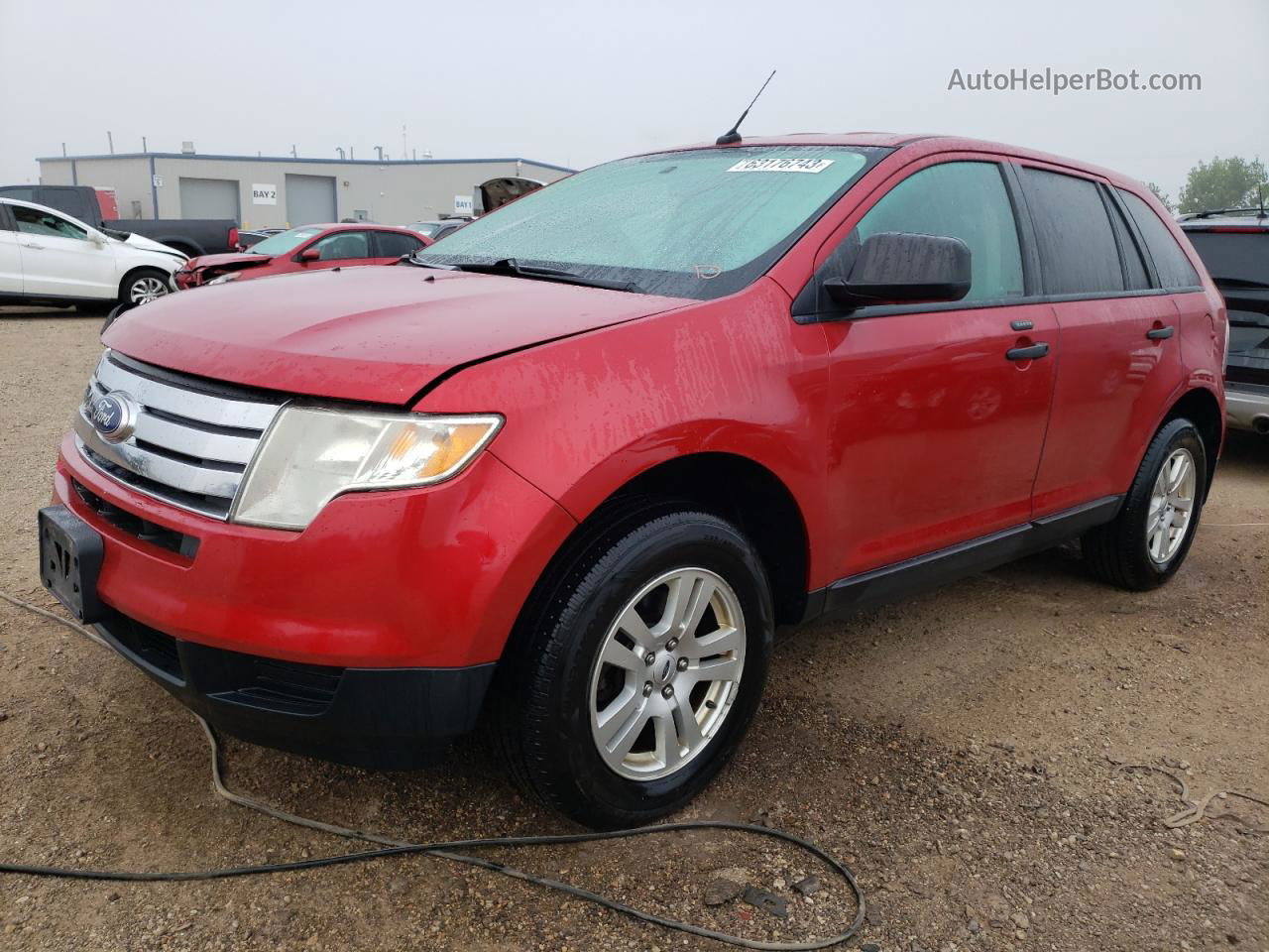 2010 Ford Edge Se Red vin: 2FMDK3GC0ABB65216