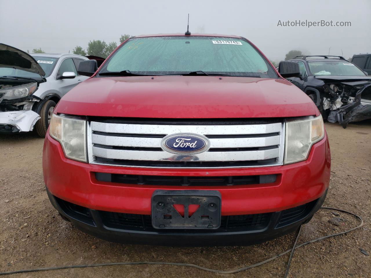 2010 Ford Edge Se Red vin: 2FMDK3GC0ABB65216