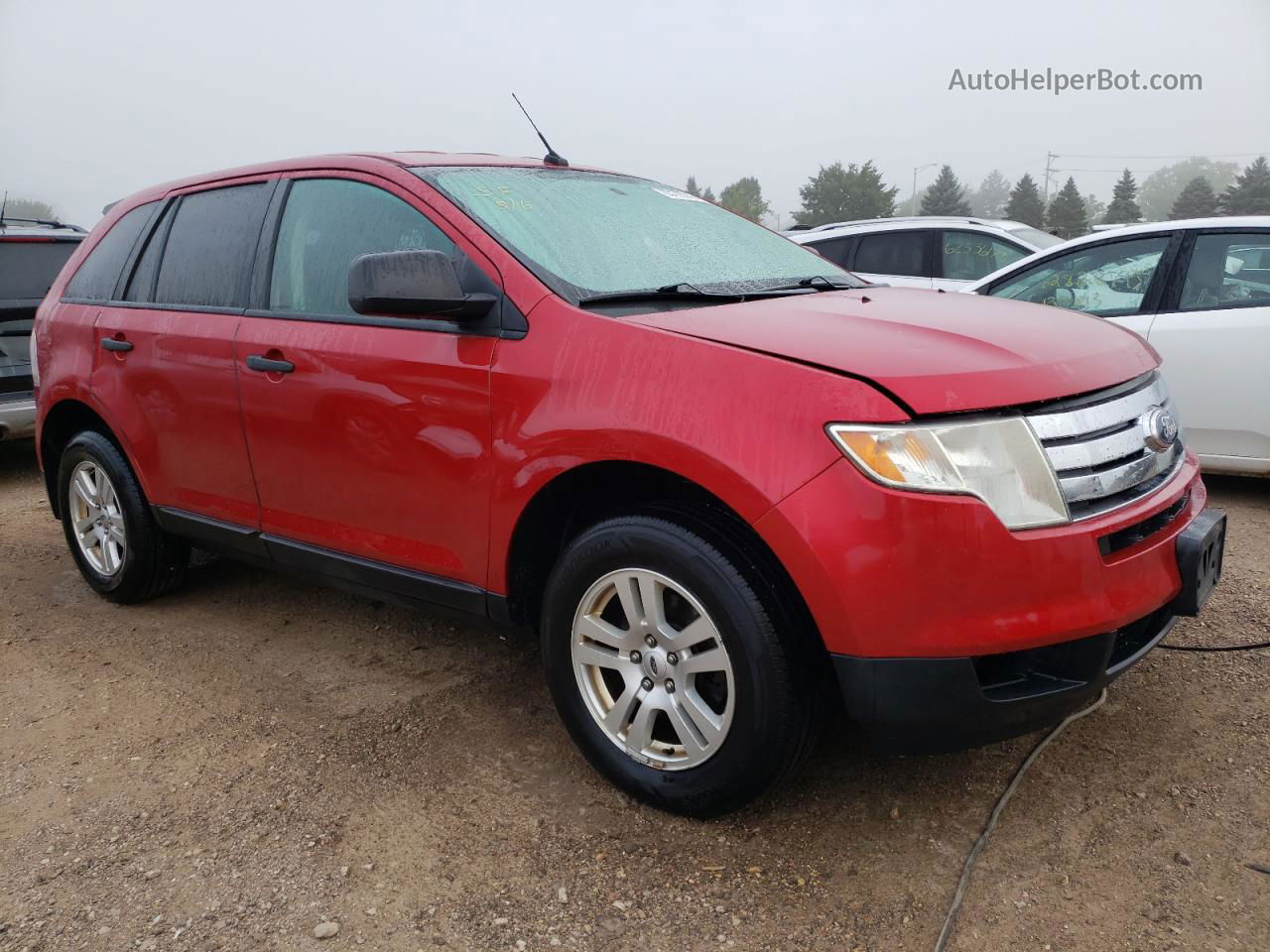 2010 Ford Edge Se Red vin: 2FMDK3GC0ABB65216