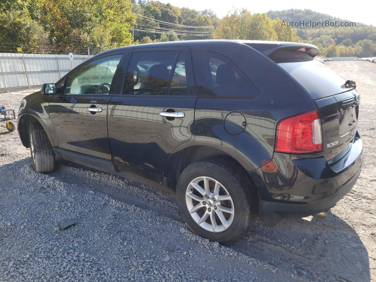 2014 Ford Edge Se Black vin: 2FMDK3GC0EBA99515