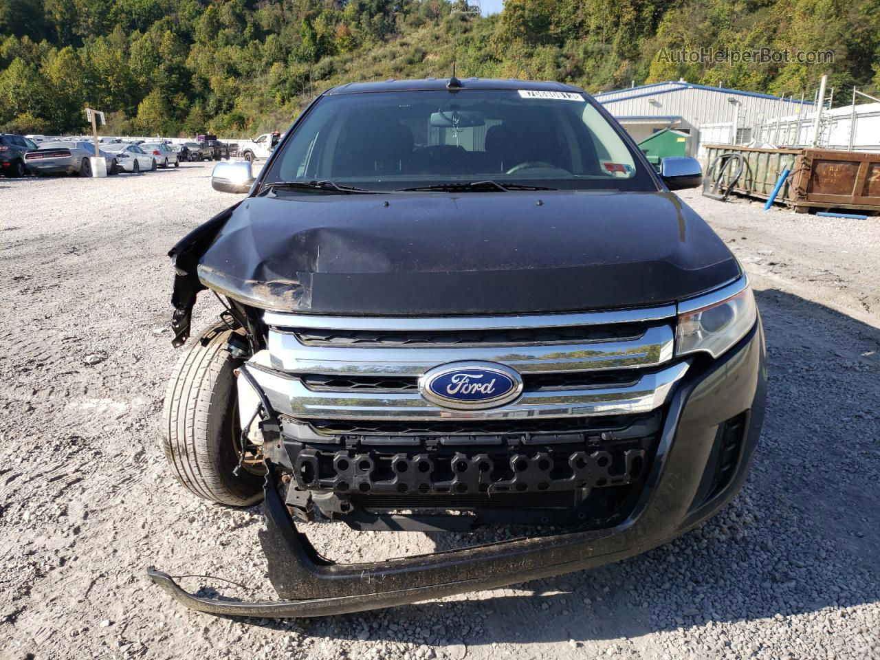 2014 Ford Edge Se Black vin: 2FMDK3GC0EBA99515