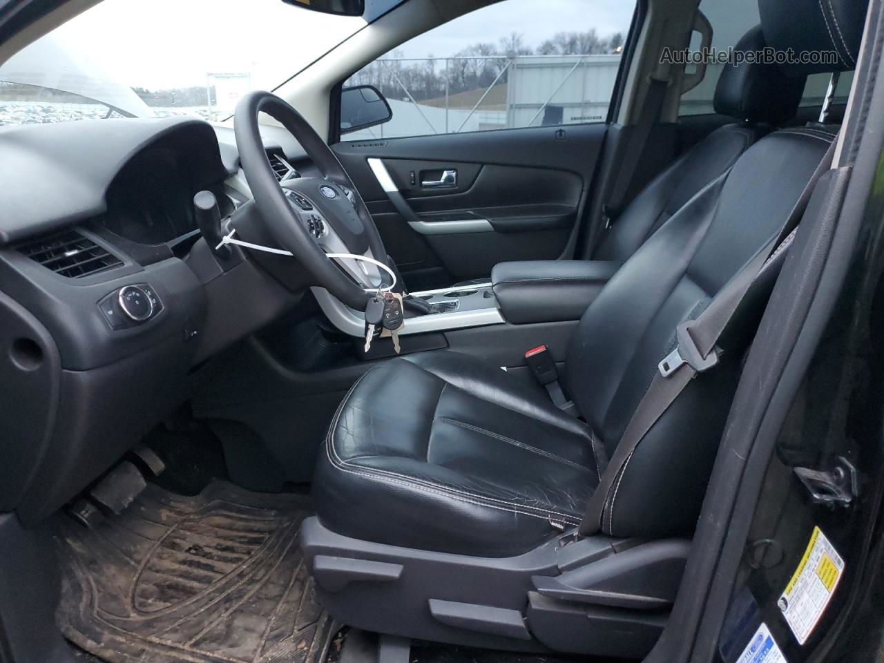 2014 Ford Edge Se Черный vin: 2FMDK3GC0EBB63777