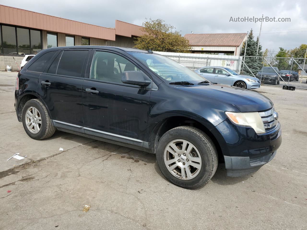 2010 Ford Edge Se Синий vin: 2FMDK3GC1ABB28546