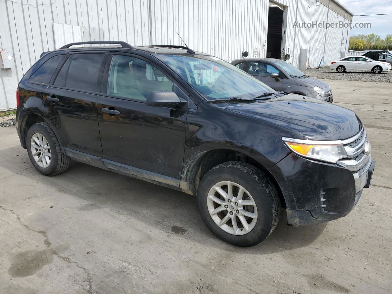 2014 Ford Edge Se Black vin: 2FMDK3GC1EBA01639