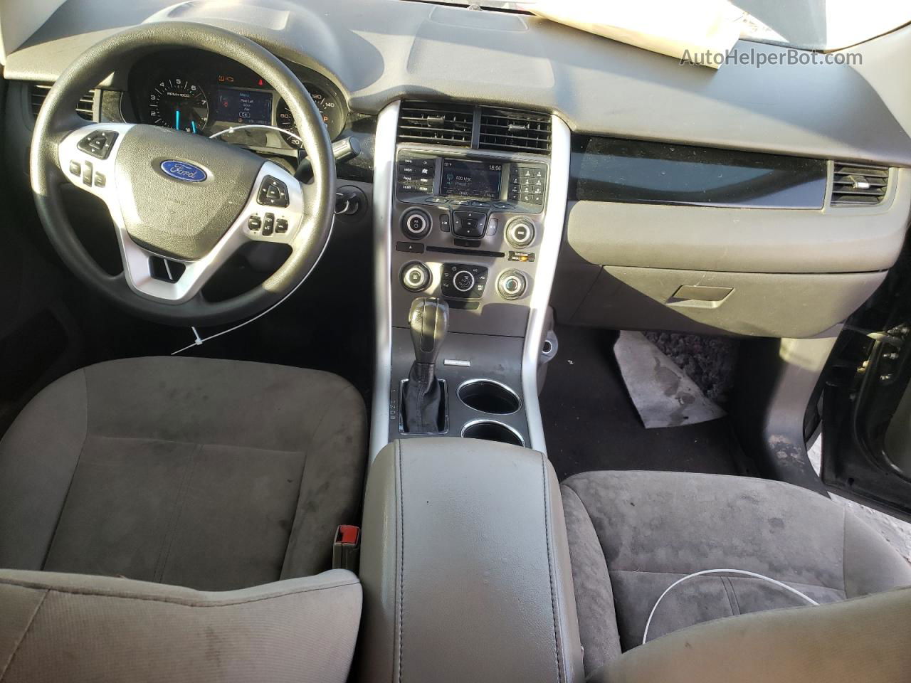 2014 Ford Edge Se Черный vin: 2FMDK3GC1EBA14634