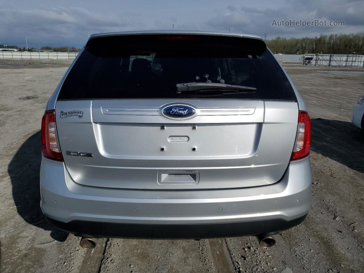 2014 Ford Edge Se Серебряный vin: 2FMDK3GC1EBA65812