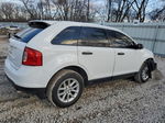 2014 Ford Edge Se White vin: 2FMDK3GC1EBA99135