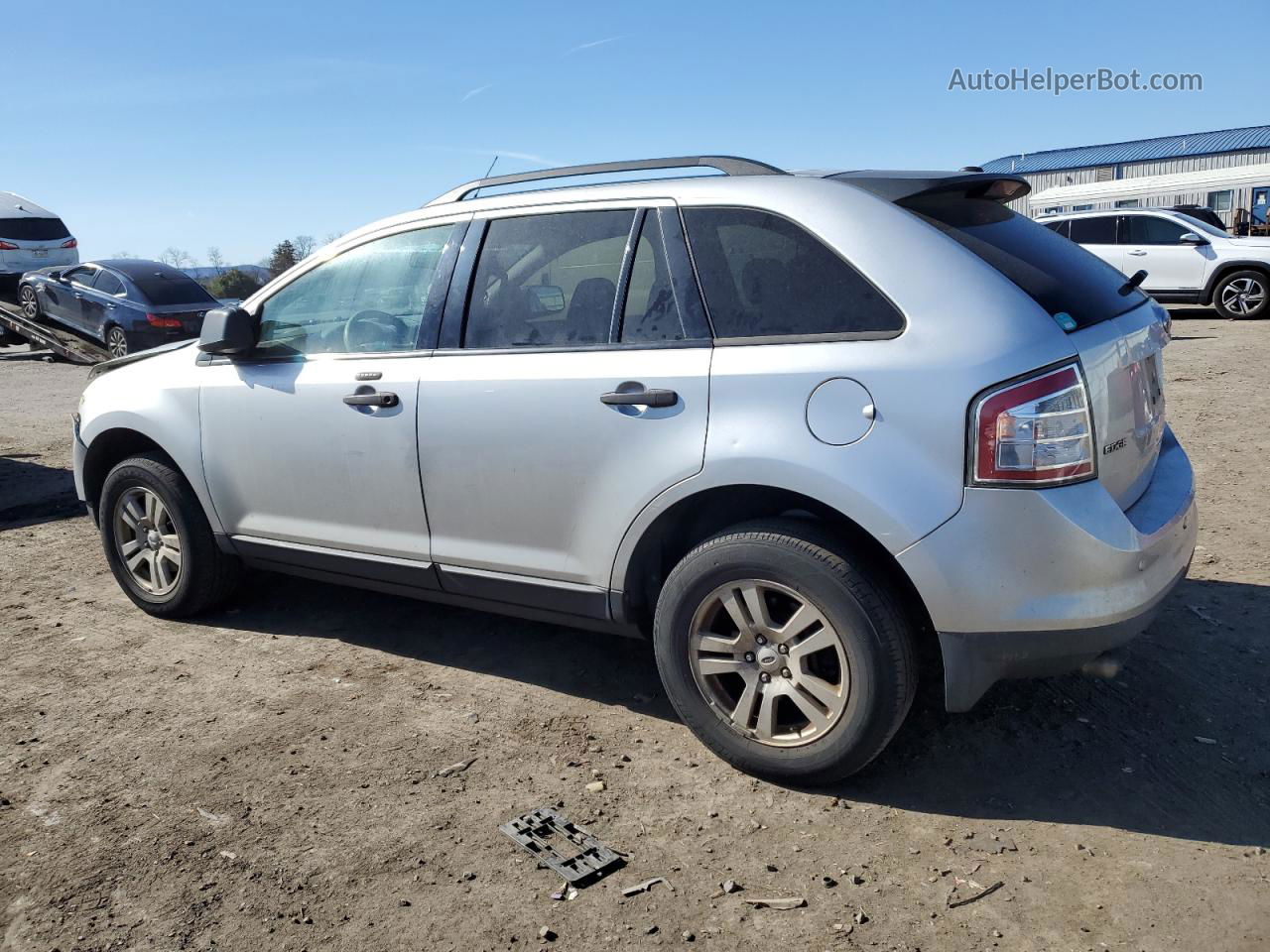 2010 Ford Edge Se Silver vin: 2FMDK3GC2ABA45224